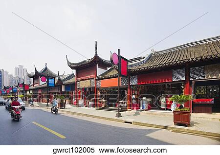 Market at the roadside, Yu Yuan Gardens, Shanghai, China View Large Photo Image Stock Photography - Market at the roadside, Yu Yuan Gardens, Shanghai, China. Fotosearch