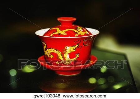 Close-up of a tea cup, Hefei, Anhui Province, China View Large Photo Image Stock Photo - Close-up of a tea cup, Hefei, Anhui Province, China. Fotosearch