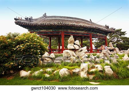 Stone in front a temple, Double Ring Longevity Pavilion, Temple of Heaven, Beijing, China View Large Photo Image Stock Image - Stone in front a temple, Double Ring Longevity Pavilion, Temple of Heaven, Beijing, China. Fotosearch