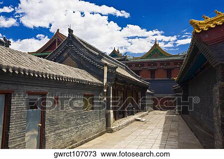 Houses in a street, HohHot, Inner Mongolia, China View Large Photo Image Stock Image - Houses in a street, HohHot, Inner Mongolia, China. Fotosearch