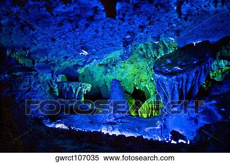 Interiors of a cave, Lotus Cave, Xingping, Yangshuo, Guangxi Province, China View Large Photo Image Stock Photography - Interiors of a cave, Lotus Cave, Xingping, Yangshuo, Guangxi Province, China. Fotosearch