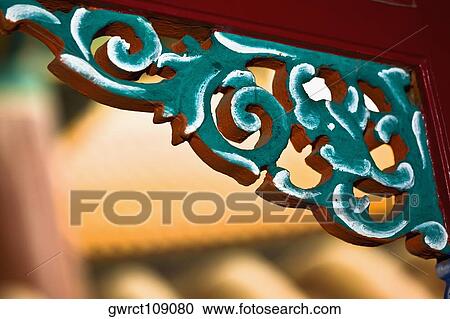 Close-up of a design in a frame, Tower of Buddha Fragrance, Summer Palace, Beijing, China View Large Photo Image Stock Image - Close-up of a design in a frame, Tower of Buddha Fragrance, Summer Palace, Beijing, China. Fotosearch
