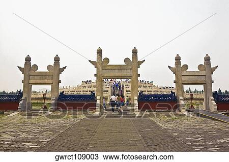 Doorways of a temple, Temple Of Heaven, Beijing, China View Large Photo Image Stock Image - Doorways of a temple, Temple Of Heaven, Beijing, China. Fotosearch