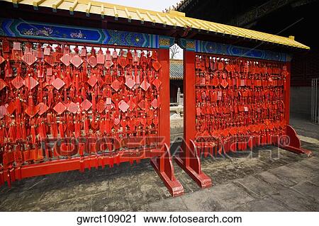 Prayer papers in a pagoda, Hall Of Integration, Temple of Confucius, Qufu, Shandong Province, China View Large Photo Image Stock Image - Prayer papers in a pagoda, Hall Of Integration, Temple of Confucius, Qufu, Shandong Province, China. Fotosearch