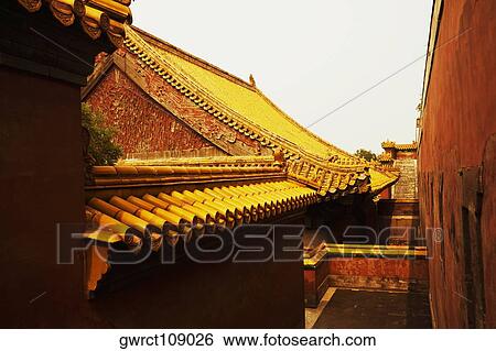 Roofs of buildings, Four Great Regions, Summer Palace, Beijing, China View Large Photo Image Stock Photograph - Roofs of buildings, Four Great Regions, Summer Palace, Beijing, China. Fotosearch