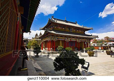 Low angle view of a pagoda, Five Pagoda Temple, Hohhot, Inner Mongolia, China View Large Photo Image Picture - Low angle view of a pagoda, Five Pagoda Temple, Hohhot, Inner Mongolia, China. Fotosearch