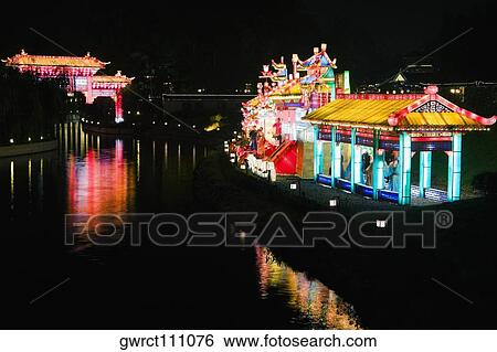 Buildings lit up at night, Nanjing, Jiangsu Province, China View Large Photo Image Stock Photograph - Buildings lit up at night, Nanjing, Jiangsu Province, China. Fotosearch