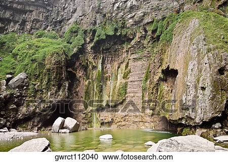 Rocks in a stream, Mt Yuntai, Jiaozuo, Henan Province, China View Large Photo Image Stock Image - Rocks in a stream, Mt Yuntai, Jiaozuo, Henan Province, China. Fotosearch
