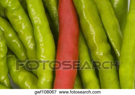 Close-up of chili peppers View Large Photo Image Stock Photo - Close-up of chili peppers. Fotosearch