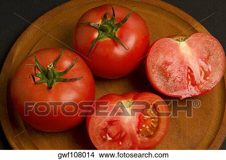 Picture - Close-up of tomatoes. Fotosearch