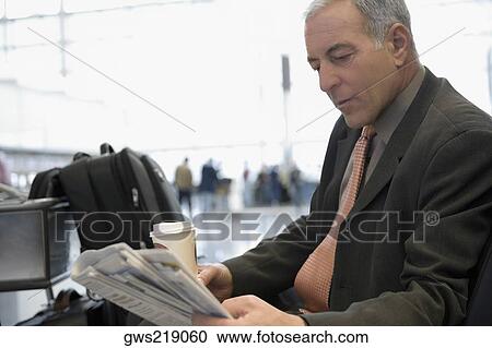 Stock Image - Close-up of a businessman. Fotosearch