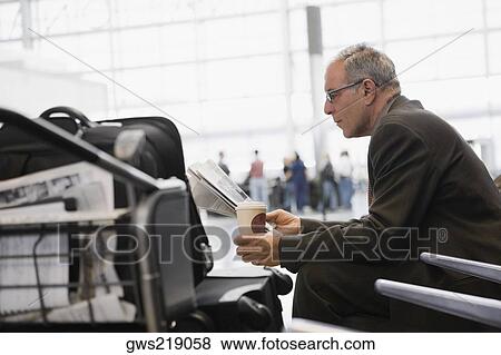 Stock Photo - Side profile of a businessman. Fotosearch