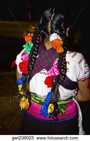Rear view of a woman in traditional clothing, Janitzio Island, Morelia, Michoacan State, Mexico View Large Photo Image Stock Image - Rear view of a woman in traditional clothing, Janitzio Island, Morelia, Michoacan State, Mexico. Fotosearch