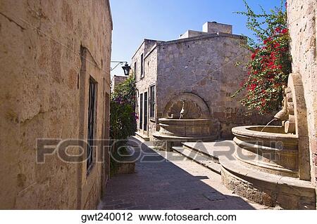 Buildings along an alley, Morelia, Michoacan State, Mexico View Large Photo Image Stock Image - Buildings along an alley, Morelia, Michoacan State, Mexico. Fotosearch