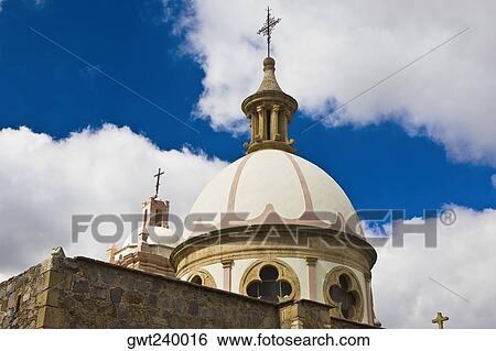 Low angle view of a church, Iglesia De Nuestra Senora De Belen, Real De Asientos, Aguascalientes, Mexico View Large Photo Image Stock Photograph - Low angle view of a church, Iglesia De Nuestra Senora De Belen, Real De Asientos, Aguascalientes, Mexico. Fotosearch