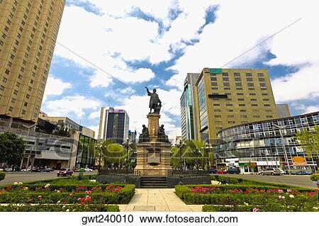 Low angle view of a monument in a city, Monumento De Cristobal Colon, Mexico City, Mexico View Large Photo Image Stock Image - Low angle view of a monument in a city, Monumento De Cristobal Colon, Mexico City, Mexico. Fotosearch