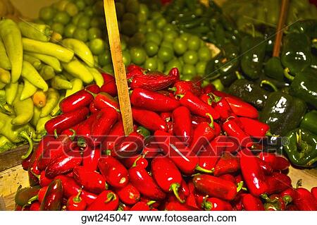 Vegetables at a market stall, Xochimilco, Mexico View Large Photo Image Stock Photo - Vegetables at a market stall, Xochimilco, Mexico. Fotosearch