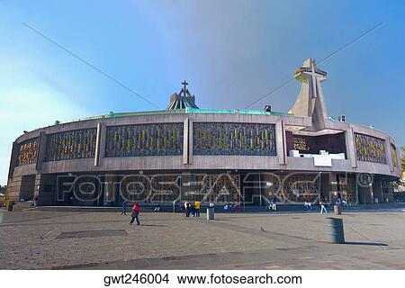Low angle view of a cathedral, Basilica De Guadelupe, Mexico City, Mexico View Large Photo Image Picture - Low angle view of a cathedral, Basilica De Guadelupe, Mexico City, Mexico. Fotosearch