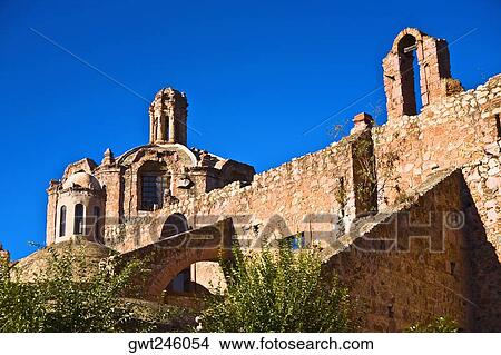 Low angle view of a church, Ex Convento De San Francisco, Zacatecas, Mexico View Large Photo Image Picture - Low angle view of a church, Ex Convento De San Francisco, Zacatecas, Mexico. Fotosearch