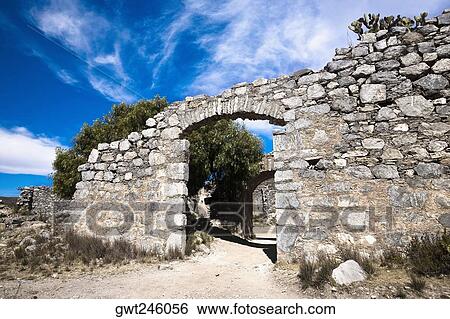 Old ruins of a building, Real De Catorce, San Luis Potosi, Mexico View Large Photo Image Stock Photograph - Old ruins of a building, Real De Catorce, San Luis Potosi, Mexico. Fotosearch