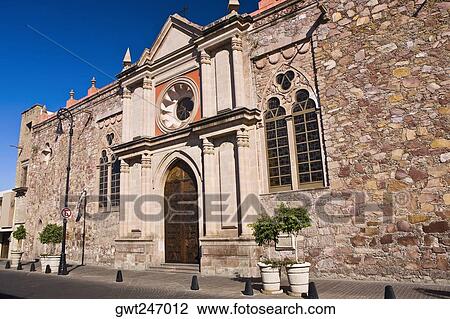 Facade of a church, Aguascalientes, Mexico View Large Photo Image Stock Image - Facade of a church, Aguascalientes, Mexico. Fotosearch