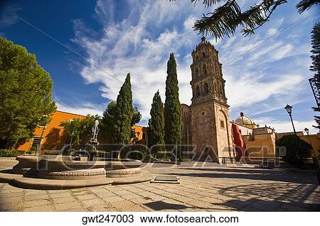 Fountain in a garden, San Agustin, San Luis Potosi, Mexico View Large Photo Image Stock Image - Fountain in a garden, San Agustin, San Luis Potosi, Mexico. Fotosearch
