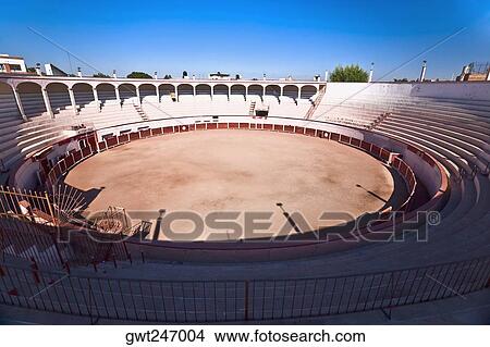 High angle view of a bullring, Plaza De Toros San Marcos, Aguascalientes, Mexico View Large Photo Image Picture - High angle view of a bullring, Plaza De Toros San Marcos, Aguascalientes, Mexico. Fotosearch