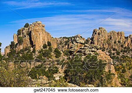Low angle view of rock formations, Sierra De Organos, Sombrerete, Zacatecas State, Mexico View Large Photo Image Stock Photography - Low angle view of rock formations, Sierra De Organos, Sombrerete, Zacatecas State, Mexico. Fotosearch