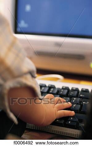 baby, inside, indoors, people, future, computer, computer keyboard View Large Photo Image Stock Image - baby, inside, indoors, people, future, computer, computer keyboard. Fotosearch