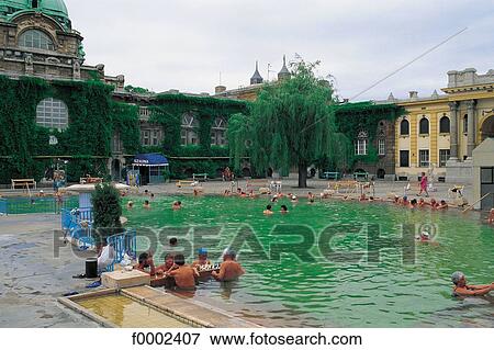 Stock Photo - balneology, spa, swim, swimming, bath, bathing, bath tub. Fotosearch