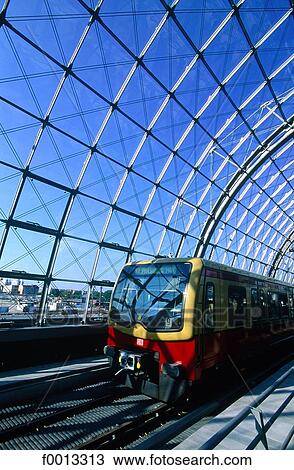 Stock Image - Berlin, Germany, Europe, exterior, open air, travel, travel vertical. Fotosearch