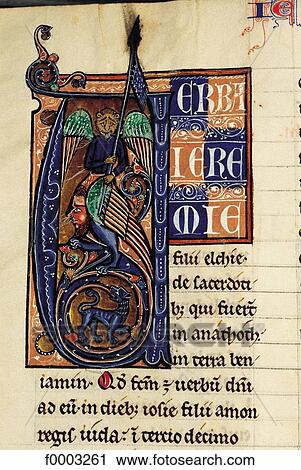 Stock Image - Bible, scroll, paper, writing, write, inside. Fotosearch