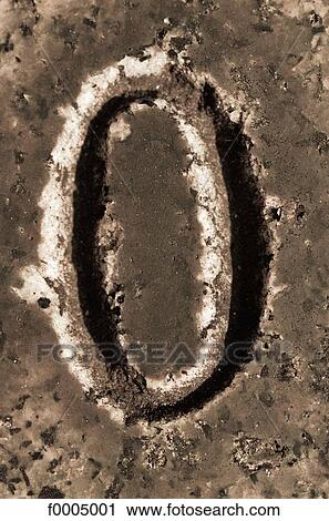 Stock Image - Black and White, typography, font, letter, type, grey. Fotosearch