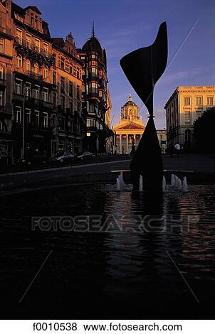 Stock Photo - Brussels, travel, travel Europe, Belgium, exterior, open air. Fotosearch