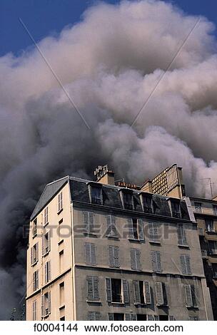building, buildings, fire, smoke, danger, dangerous, risk View Large Photo Image Picture - building, buildings, fire, smoke, danger, dangerous, risk. Fotosearch