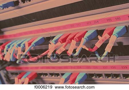 Stock Photo - business, business, computing, wire, communication, technology. Fotosearch