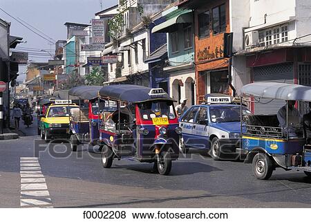 cab, traffic, street, Thailand, South East Asia, Asia, Bangkok View Large Photo Image Stock Photo - cab, traffic, street, Thailand, South East Asia, Asia, Bangkok. Fotosearch
