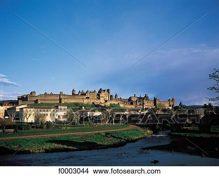 castle, mediaeval city, medieval city, rampart, fortification, town, city View Large Photo Image Picture - castle, mediaeval city, medieval city, rampart, fortification, town, city. Fotosearch