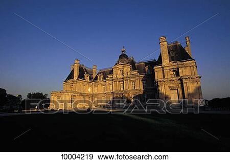 Stock Photo - castle, monument, architecture, Maison-Lafitte Castle, Europe, France, French. Fotosearch