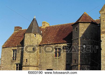 castle, Normandy, Europe, France, French, French Orne, Sainte Marie la Robert View Large Photo Image Stock Image - castle, Normandy, Europe, France, French, French Orne, Sainte Marie la Robert. Fotosearch