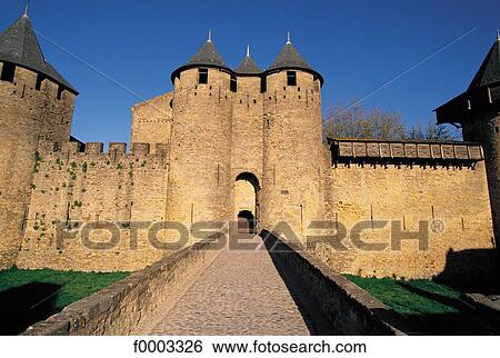 castle, rampart, fortification, tower, mediaeval city, medieval city, fortified castle View Large Photo Image Stock Photograph - castle, rampart, fortification, tower, mediaeval city, medieval city, fortified castle. Fotosearch
