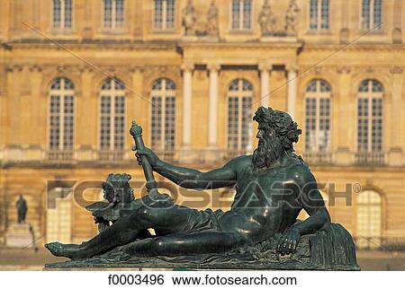 castle, statue, front, monarchy, Castle of Versailles, Europe, France View Large Photo Image Stock Photograph - castle, statue, front, monarchy, Castle of Versailles, Europe, France. Fotosearch
