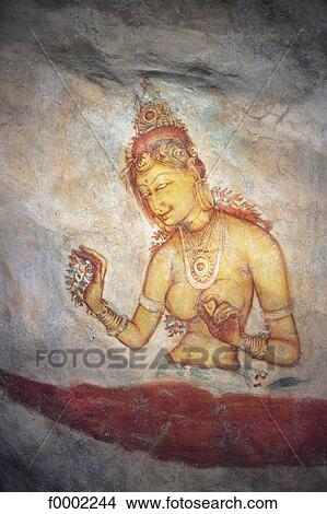 Cave painting, Asian art, antiquity, Cave art, antiquity, Sri Lanka, India View Large Photo Image Picture - Cave painting, Asian art, antiquity, Cave art, antiquity, Sri Lanka, India. Fotosearch