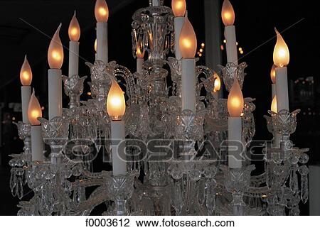 chandelier, object, objects, crystal glass, Baccarat, Europe, France View Large Photo Image Stock Image - chandelier, object, objects, crystal glass, Baccarat, Europe, France. Fotosearch