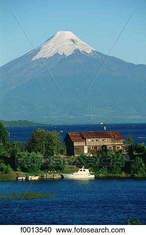 Stock Image - Chile, exterior, open air, South America, landscape, landscapes, scene. Fotosearch