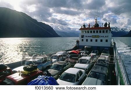 Stock Image - Chile, exterior, open air, South America, landscape, landscapes, scene. Fotosearch