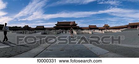 China, Asia, Forbidden City, Beijing, exterior, open air, panoramic view View Large Photo Image Stock Image - China, Asia, Forbidden City, Beijing, exterior, open air, panoramic view. Fotosearch