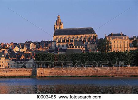 Christian architecture, town, city, cathedral, general view, church, Blois View Large Photo Image Stock Photography - Christian architecture, town, city, cathedral, general view, church, Blois. Fotosearch