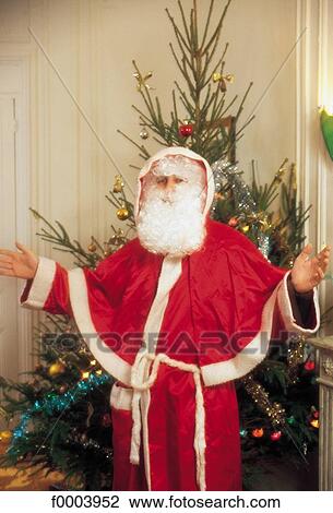 Christmas, Xmas, Santa Claus, celebration, tradition, people, costume View Large Photo Image Stock Image - Christmas, Xmas, Santa Claus, celebration, tradition, people, costume. Fotosearch