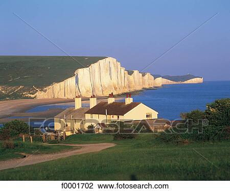 Stock Image - cliff, landscape, landscapes, scene, scenery, scenes, sceneries. Fotosearch